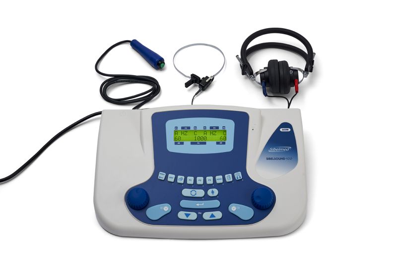 Audiometru compact pentru medicina muncii Sibelsound 400-AOM