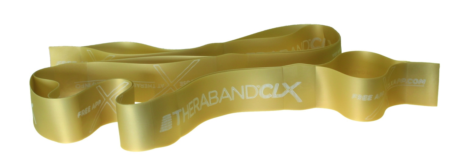 Bandă elastică TheraBand® CLX - Auriu/Maxim