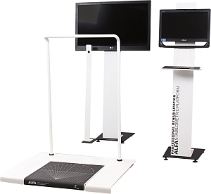Standuri PC şi TV (terapist şi pacient) pentru Platforme stabilometrice si dinamice