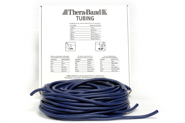 Coardă elastică Thera-Band®, 30,5 m - Albastru / Extra greu