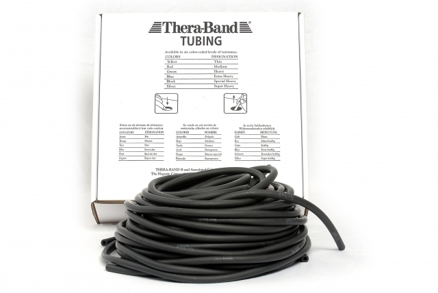 Coardă elastică Thera-Band®, 30,5 m - Negru / Special
