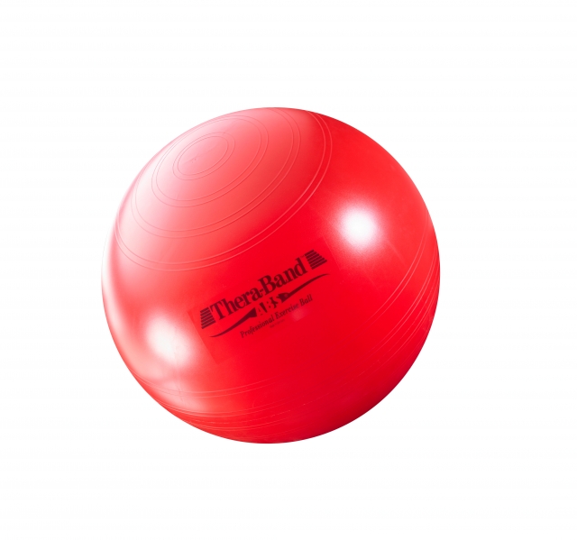 Minge gimnastică ABS Thera-Band® 55 cm - roşu