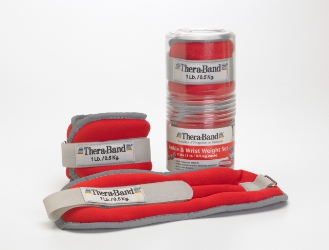 Greutate tip centură Thera-Band ®  - pereche roşu (450g)